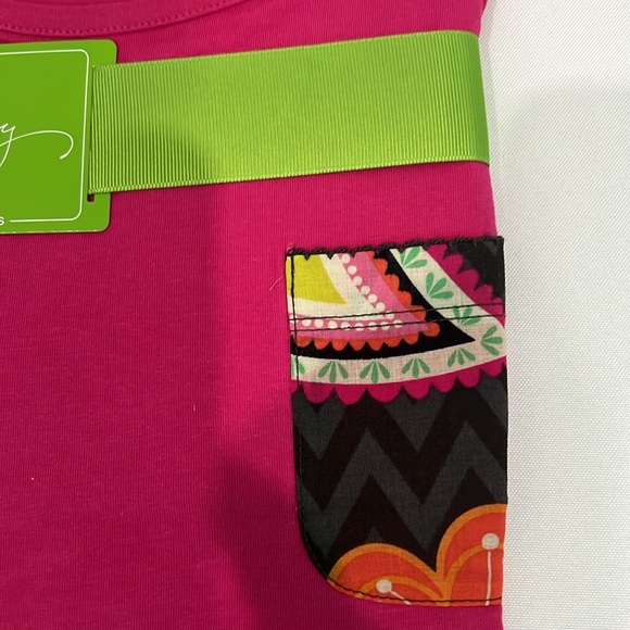 Vera Bradley Pajama Tank and Shorts Ziggy Zinnia - Small - Picture 4 of 9